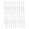 Beatifufu 20pcs Portable Lip Brushes Cap Disposable Lip Applicators for Makeup for Cosmetic Use and Travel view 1
