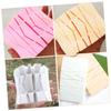 POPETPOP 3bags Reusable Makeup Sponges Non-latex Wedge Cosmetic Applicators for Application Makeup Skin Tone Colors for Daily Use and Lovers view 2