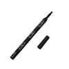 Beatifufu 1pc Portable Makeup Brush Detachable Lip Eyeliner and Concealer Brush Cover for Travel and Outdoor Use Black Design view 1
