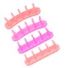 Beatifufu 4pcs Nail Art Display Stands for Practice Easy to Assemble Manicure Training Holder for Beginners and Professionals for Nail Designs and Demonstrations view 1
