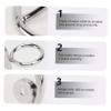 Angoily Shaving Brush Holder Rack Stand for Bathroom Organization Dual Bracket Design for Brush Storage Shaving Tools Rack view 2