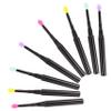 Angoily 12pcs Silicone Lip Applicators with Covers Reusable Makeup Tools for Even Lip Color and Liquid Cosmetics Versatile for Gloss Foundation and Eyeshadow Application view 1