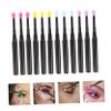 Angoily 12pcs Silicone Lip Applicators with Covers Reusable Makeup Tools for Even Lip Color and Liquid Cosmetics Versatile for Gloss Foundation and Eyeshadow Application view 2