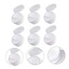 Angoily 6pcs Loose Powder Box Mini Travel Containers Puff for Pressed Loose Powder view 1