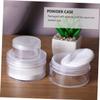 Angoily 6pcs Loose Powder Box Mini Travel Containers Puff for Pressed Loose Powder view 2