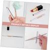 Angoily Retractable Lip Brush Cap Portable Lipstick Foundation Applicator Tool for Precise Makeup Application Sleek Design Easy to Carry Purse Wallet for Travel and Everyday Use view 4
