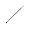 minkissy 1pc Stainless Steel Double-end Cuticle Remover Tool for Nail Care Nail Cuticle Cleaner and Pusher for Professional and Personal Use Silver view 1