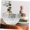 1pc Carved Bowl Scented Diffuser Pedicure Stand Facial Mask Bowl Noodle Simple view 2