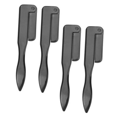 Mipcase 4pcs Eyelash Comb Brow Brush Comb Eyebrow Tools Natural Shape Makeup Essential