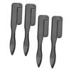 Mipcase 4pcs Eyelash Comb Brow Brush Comb Eyebrow Tools Natural Shape Makeup Essential view 1