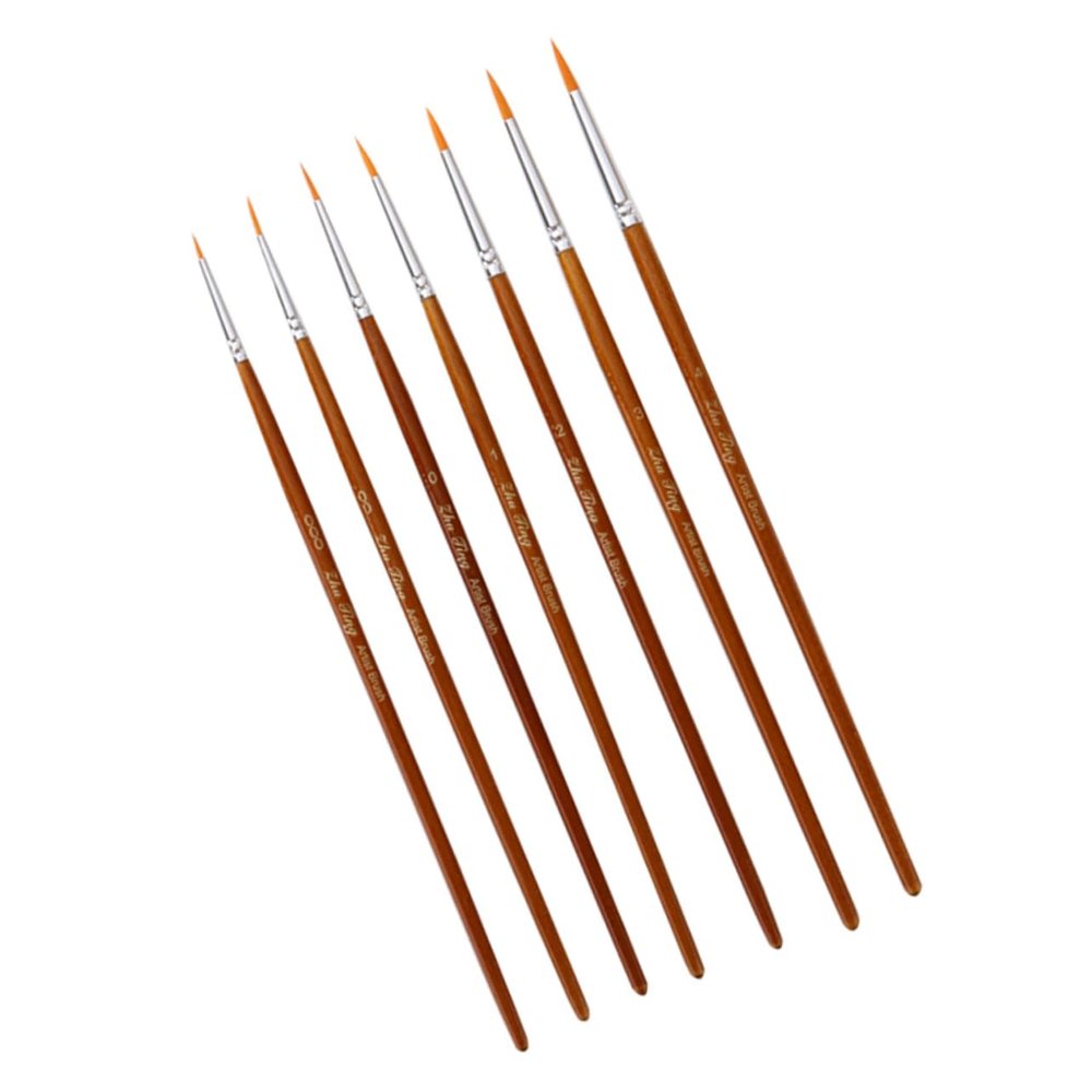 7 Piece Nylon Line Drawing Pen Set for Professionals and Beginners