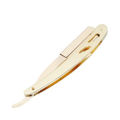 Mipcase Facial Razor for Women Eyebrow Shaper Multi-purpose Shaving Tool Safe Handheld Razor Beard Trimming Cutter Portable Face Beard Shaver Gold