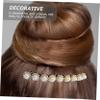Angoily 3pcs Decorative Pearl Hair Combs for Women Chic Side Combs for Styling and Updos for Special Occasions and Everyday Use view 3