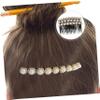 Angoily 3pcs Decorative Pearl Hair Combs for Women Chic Side Combs for Styling and Updos for Special Occasions and Everyday Use view 4