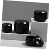 8pcs Reusable Sample Bottles for Balm and Salve, Black PP view 2