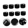 8pcs Reusable Sample Bottles for Balm and Salve, Black PP view 3