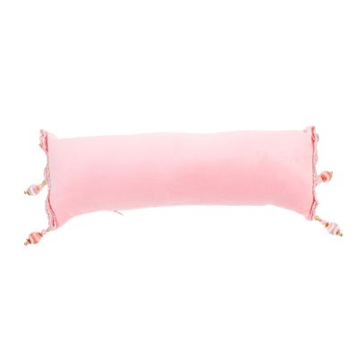 Beatifufu Creative Vintage Nail Art Hand Rest Cushion Pink Tassel Design for Manicure Nail Salon Accessory to Relieve Wrist Strain and Protect Workbench from Polish and Makeup