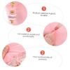 Beatifufu Creative Vintage Nail Art Hand Rest Cushion Pink Tassel Design for Manicure Nail Salon Accessory to Relieve Wrist Strain and Protect Workbench from Polish and Makeup view 3