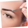 Didiseaon 4pcs Stainless Steel Eyelash Tweezers Straight Tip Lash Applicator Tool for Eyelash Extensions and Fake Lashes Ergonomic Design for Easy Grip and Use view 2