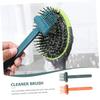 Beatifufu 2pcs Hair Brush Cleaning Tool Comb Hair Remover Lightweight and Ergonomic Design for Home and Travel Use Orange Dark Green view 4