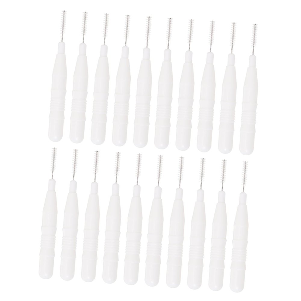 Angoily Eyebrow Makeup Brush Set 20pcs Mini Spoolie Brushes for Eyelashes Professional Makeup Applicators