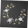 NOLITOY Cute Hair Pins Wedding Set Bridal Headband u Shape Hair Pin Set for Brides view 2