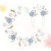NOLITOY Cute Hair Pins Wedding Set Bridal Headband u Shape Hair Pin Set for Brides view 3