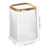 Angoily Makeup Brush Holder Organizer for Vanity Light Luxury Design Pen Container for Home and Office Use and Versatile Makeup Supplies Storage view 3