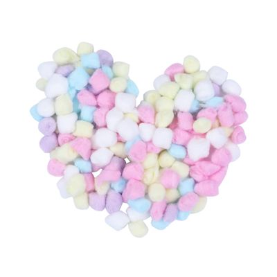 Mipcase 1bag Cotton Balls for Makeup Removal Soft Absorbent and Gentle Facial Cotton Balls for Beauty Salons and Home Use