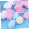 Mipcase 1bag Cotton Balls for Makeup Removal Soft Absorbent and Gentle Facial Cotton Balls for Beauty Salons and Home Use view 2