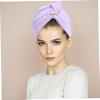 Didiseaon Fibre Hair Drying Cap Coral Velvet Fast Dry Bath Accessory Towel Home Travel Use view 2