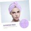 Didiseaon Fibre Hair Drying Cap Coral Velvet Fast Dry Bath Accessory Towel Home Travel Use view 4