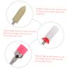 Mipcase Manicure Grinding Heads Tungsten Nail Drill Bits Professional Drill Bits for Nails Polishing Heads for Art Tools view 2
