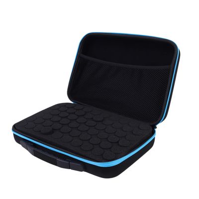 Angoily 60grid Essential Oils Storage Bag Portable Organizer Zipper Design Shockproof Drop Travel and Capacity
