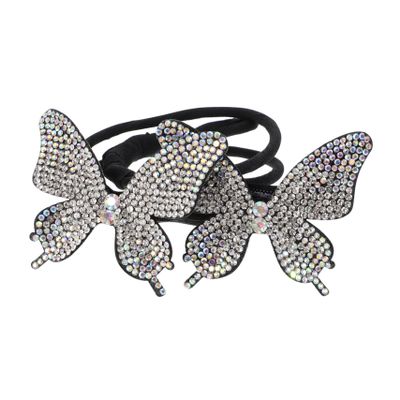 Angoily Women Rhinestone Hair Bun Maker with Elegant Hair Curler Accessory for Daily Wear Parties and Weddings for All Ages