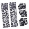 Angoily 2pcs Leopard Print Headband Hair Bun Maker Bun Shaper for Women Hair Accessories for Styling view 3