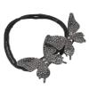 Angoily Rhinestone Butterfly Hair Bun Maker for Women and Girls Hair Styling Shaper for Daily Wear Parties and Travel Lightweight and Non-slip Design view 1