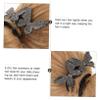 Angoily Rhinestone Butterfly Hair Bun Maker for Women and Girls Hair Styling Shaper for Daily Wear Parties and Travel Lightweight and Non-slip Design view 2