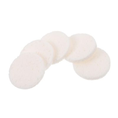Angoily 50pcs Facial Sponges Compact Face Cleaning Pads Exfoliating Facial Sponge Puff Makeup Remover Face Wash Pads for Women Men