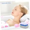 Mipcase Gentle Foot Stone Pumice Remover Brush Set 6 Pieces Double-Sided Foot Scraper for Pedicure Random view 2