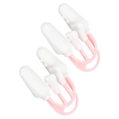 Mipcase 2pcs Quality Silicone Nose Shaper Lifting Clips Nose Slimming Clip for Beauty