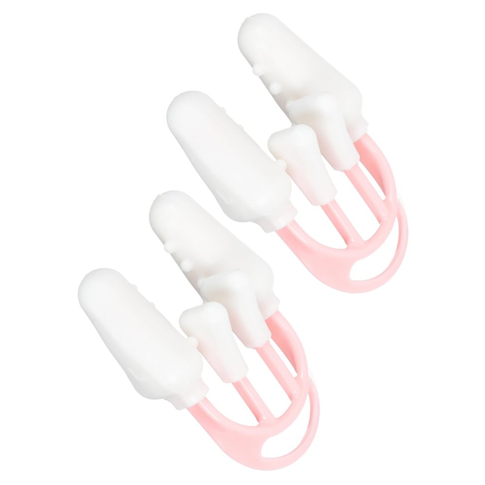 Mipcase 2pcs Quality Silicone Nose Shaper Lifting Clips Nose Slimming Clip for Beauty