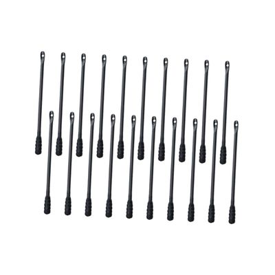 Angoily 100pcs Cotton Stick for Ear Cleaning Double-ended Lint Swabs Individually Packaged for Safe Use