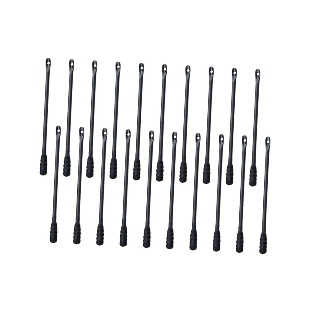 Angoily 100pcs Cotton Stick for Ear Cleaning Double-ended Lint Swabs Individually Packaged for Safe Use