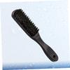 Angoily Men's Bristle Beard Comb Portable Hairdressing Tool for Beard Grooming Handle for Styling and Cleaning Facial Hair Bearded Men view 3