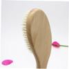 Angoily Body Massage Brush Natural Exfoliating Loofah Back with Boar Bristle Wooden Handle view 4