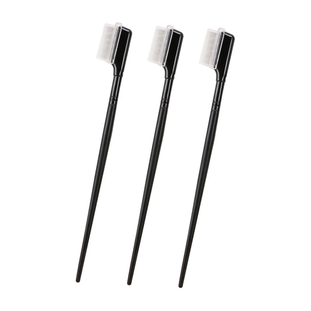 Didiseaon 3pcs Eyelash Comb Women Eyelash Shaper and Brow Brush Ergonomic Design for Easy Use for Smooth and Polished Lashes for Makeup Enthusiasts