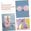 Angoily 16pcs Cat Claw Shape Powder Puff Beauty Sponge Dry Wet Foundation Makeup Sponge for Cat Lovers view 4