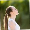Didiseaon 6pcs Rose Gold Hair Cuff Ponytail Holders Elastic Hair Bands for Women and Girls for Sports Travel and Everyday Use view 2