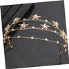 Didiseaon 1pc Star Rhinestone Headband for Wedding Delicate Hair Accessory for Brides and Bridesmaids Elegant Hairband for Formal Occasions Charming Headdress for Girls and Women view 4